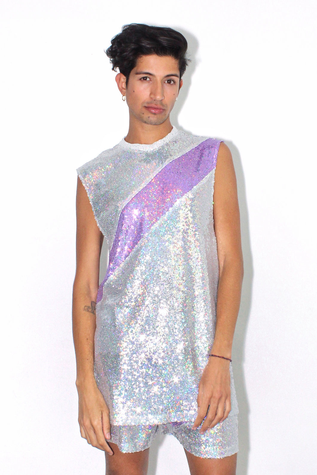 Iridescent Prince Muscle Tee
