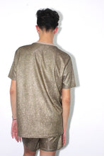 Load image into Gallery viewer, Champagne Glitter Tee